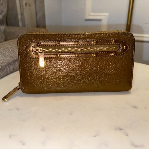 Louis Vuitton Suhali Rare Limited Edition Long Zippy Metallic Wallet (EUC) - Picture 1 of 16